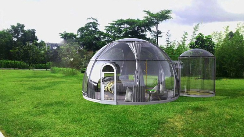 你知道嗎？火爆全網(wǎng)的星空房就是用改性PC塑料制作的