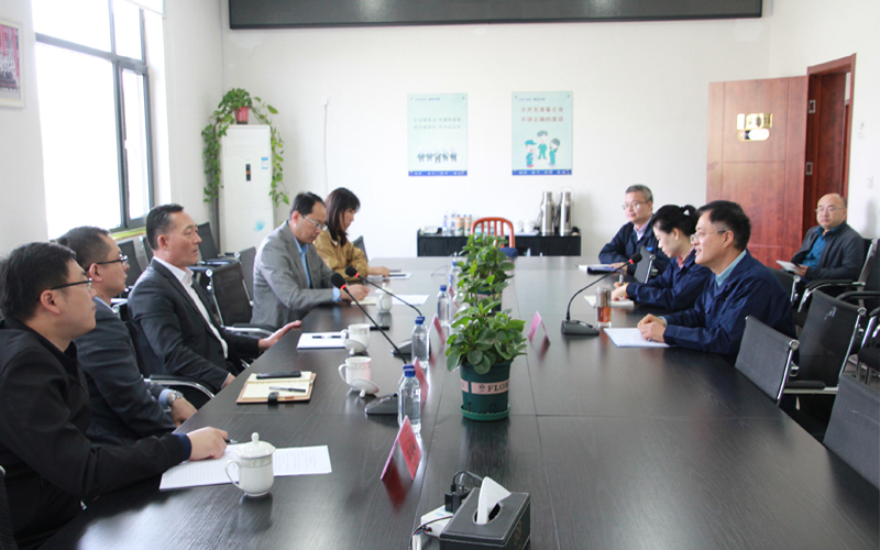 城陽(yáng)區(qū)政協(xié)主席高尚倫一行蒞臨青島中新華美調(diào)研