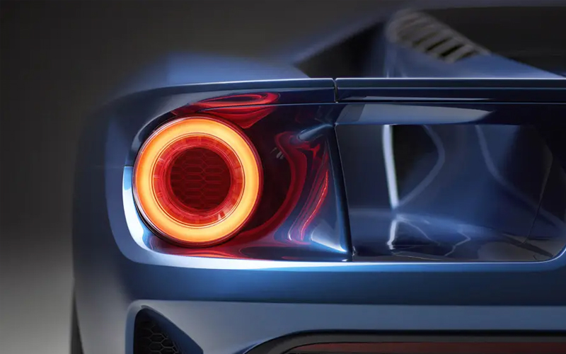 Qingdao Zhongxin Huamei produces dyed acrylic materials for automotive taillights.