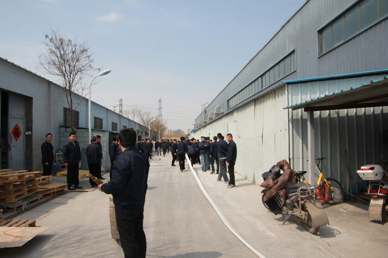 2019年中新華美第一季度安全教育會議暨消防應急演練