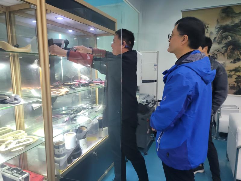 青島中新華美總經(jīng)理王東拜訪優(yōu)秀企業(yè)，見賢思齊！