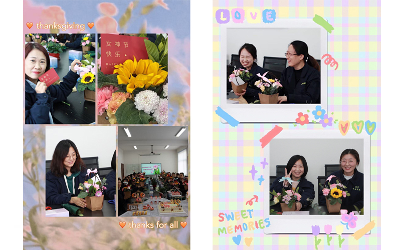 青島中新華美舉辦“3.8女神節(jié)”DIY插花活動(dòng)！