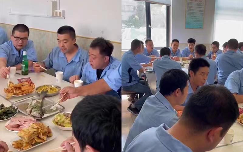 封閉生產(chǎn)，大家在公司度過(guò)難忘的中秋